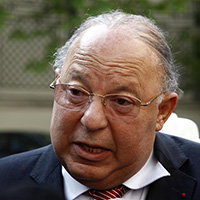 Dalil Boubakeur, recteur de la grande mosquée de Paris